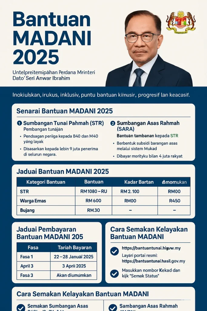 Bantuan MADANI 2025