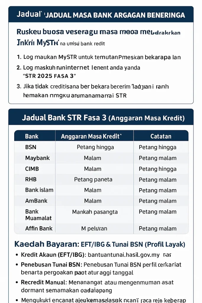 Bank STR Fasa 3