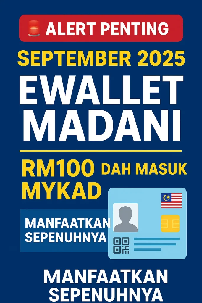 eWallet Madani September